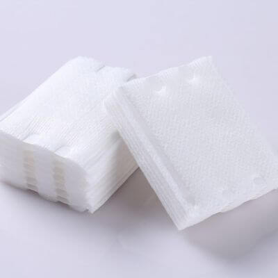 สำลีแผ่น Cotton Pad ใช้เช็ดทำความสะอาดบนใบหน้า 3 สำลีแผ่น 1