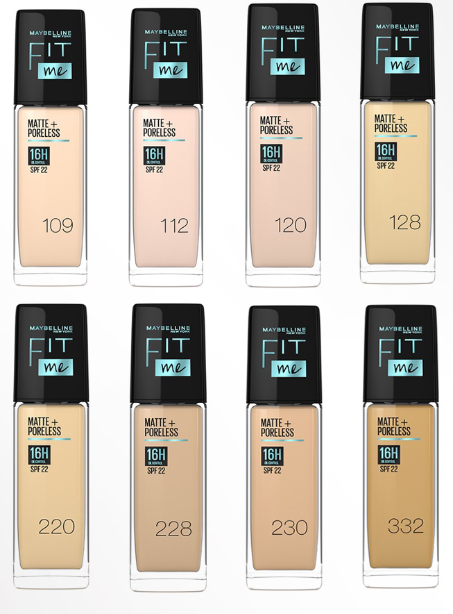 รีวิว รองพื้น Maybelline Fit Me คุณภาพดี 4 เบอร์1