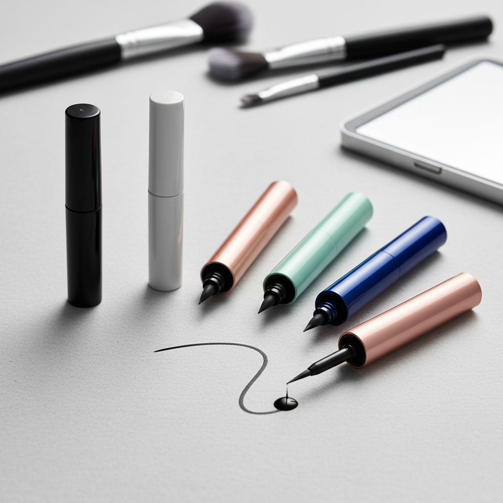 อายไลน์เนอร์ Eyeliner เสริมลุคตากลมโต คมชัด 5 5 product of eyeliner