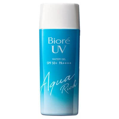 ป้ายยา Biore UV Aqua Rich เนื้อเจลบางเบา ซึมไว 3 กันแดด Biore UV Aqua Rich รุ่น Watery Essence และ Watery Gel