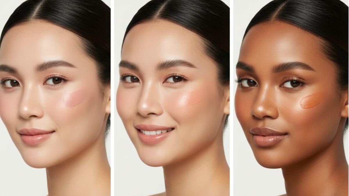 บลัชออนเนื้อครีม คืออะไร? ทำไมถึงได้รับความนิยม 4 โทนสีบลัชออนครีมสำหรับผิวขาว สองสี และผิวแทน