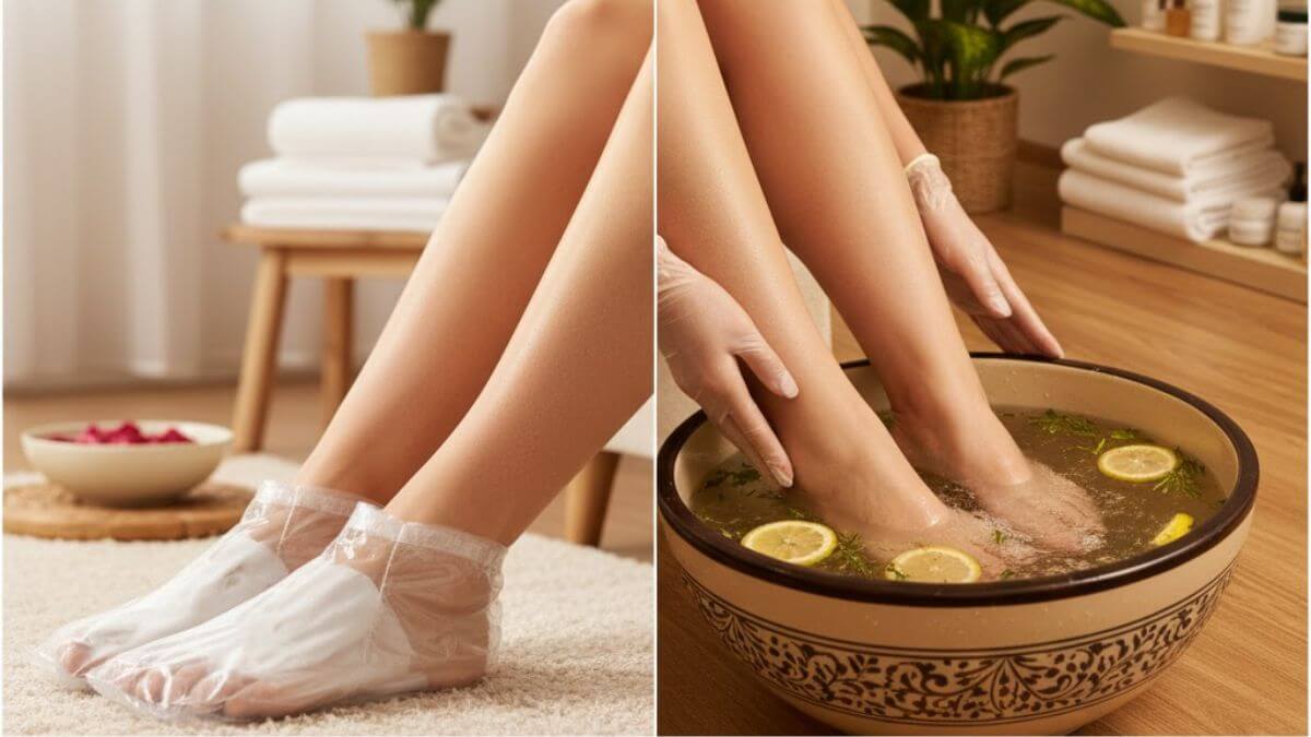 มาส์กเท้า (Foot Mask) คืออะไร? วิธีเลือก สูตรแนะนำ วิธีใช้ + รีวิว 8 เปรียบเทียบมาส์กเท้าและสปาเท้า