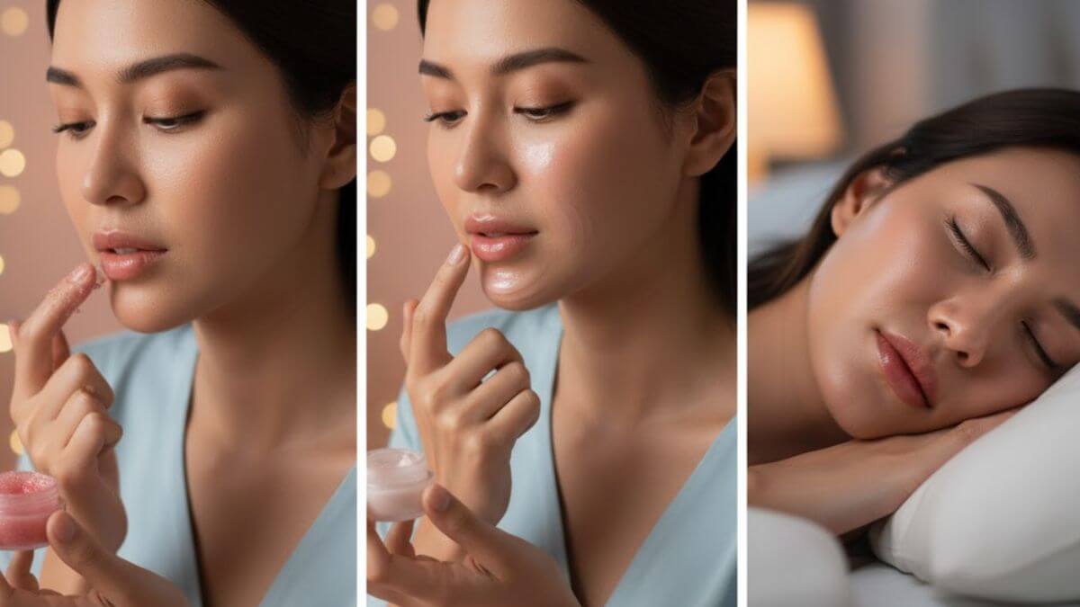ลิปบำรุงก่อนนอน (Lip Sleeping Mask) คืออะไร? เคล็ดลับริมฝีปากชุ่มชื้นตลอดคืน 4 ขั้นตอนการใช้ลิปบำรุงก่อนนอนอย่างถูกวิธีสำหรับริมฝีปากนุ่มชุ่มชื้น