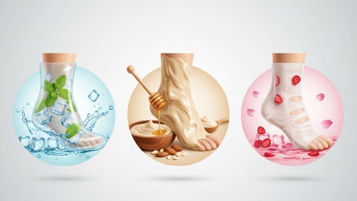 มาส์กเท้า (Foot Mask) คืออะไร? วิธีเลือก สูตรแนะนำ วิธีใช้ + รีวิว 6 ประเภทของมาส์กเท้า แบบบำรุง ลอกผิว และผ่อนคลาย