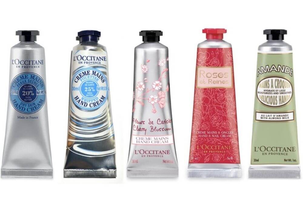 ครีมทามือ L’Occitane อ่านว่า ล็อกซิทาน กลิ่นหอมอ่อนโยน 2 ครีมทามือ L’Occitane