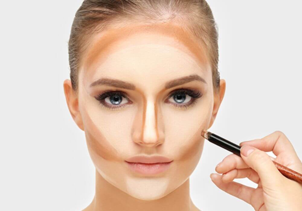 คอนทัวร์หน้าเรียว Contouring เฉดดิ้งสร้างกรอบหน้าสวยเป๊ะ 2 คอนทัวร์หน้าเรียว