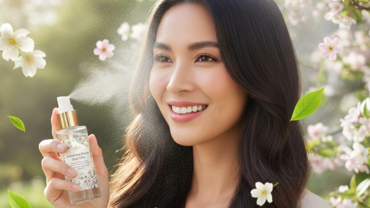 สเปรย์ฉีดผมหอมและบำรุงเส้นผม