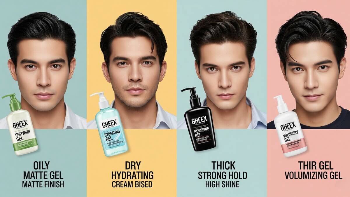 เจลใส่ผมผู้ชาย 2025 รีวิว วิธีเลือก และแบรนด์ยอดนิยม 4 วิธีเลือกเจลใส่ผมผู้ชายให้เหมาะกับสภาพผม