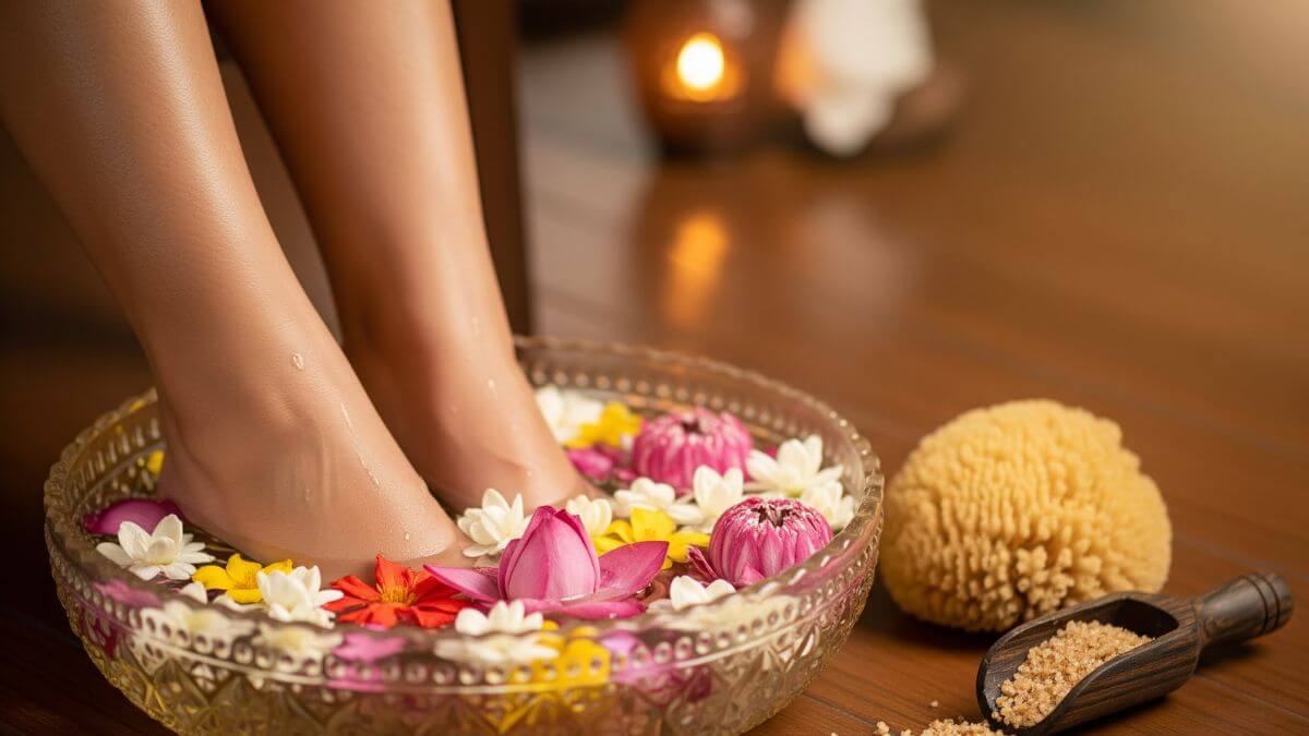 สครับเท้า Foot Scrub วิธีขัดเท้าให้นุ่ม ลดส้นเท้าแตก 2025 4 วิธีสครับเท้าอย่างถูกต้อง