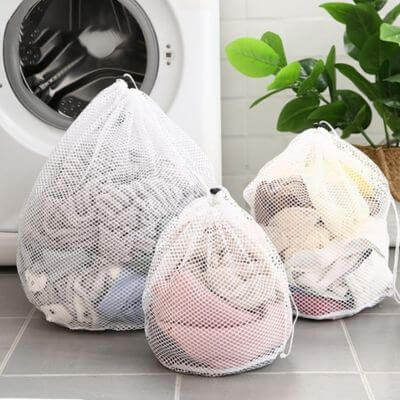ถุงซักผ้า Laundry Bag อุปกรณ์ที่มีประโยชน์มากในการซักผ้า 3 ถุงซักผ้า 1
