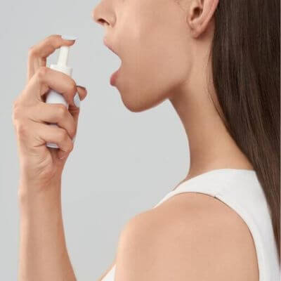 สเปรย์ระงับกลิ่นปาก Mouth Spray ช่วยดับกลิ่นปากชั่วคราว 4 สเปรย์ระงับกลิ่นปาก 2
