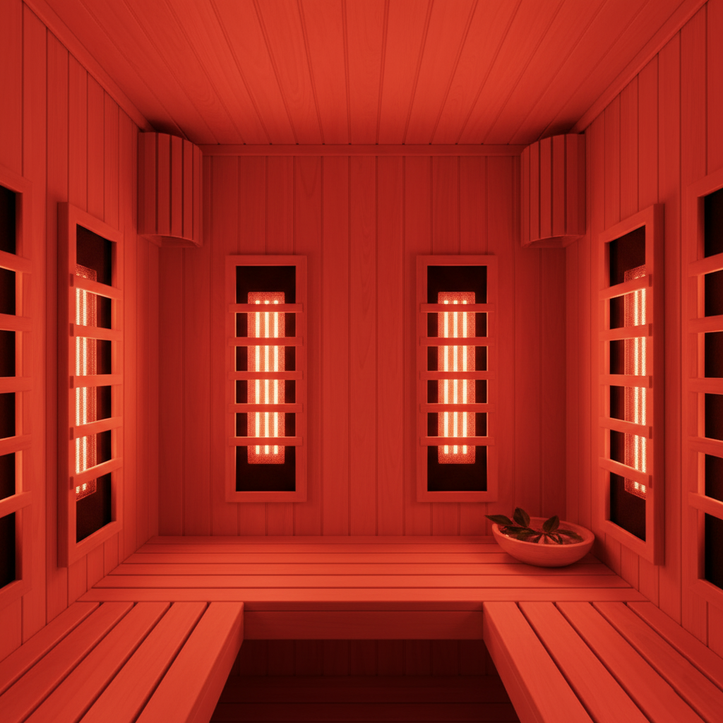 ซาวน่าอินฟราเรด Infrared Sauna ขับสารพิษ ช่วยกระตุ้นการไหลเวียนเลือด 4 222 1