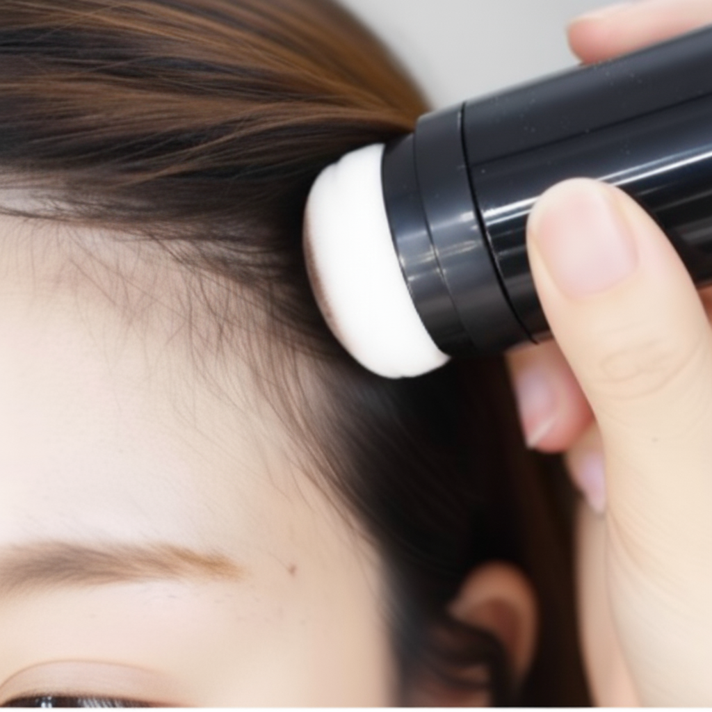 คุชชั่นปิดผมบาง Hair Cushion ช่วยปกปิดหนังศีรษะที่โล่ง ให้ดูเป็นธรรมชาติ 4 hair cushion
