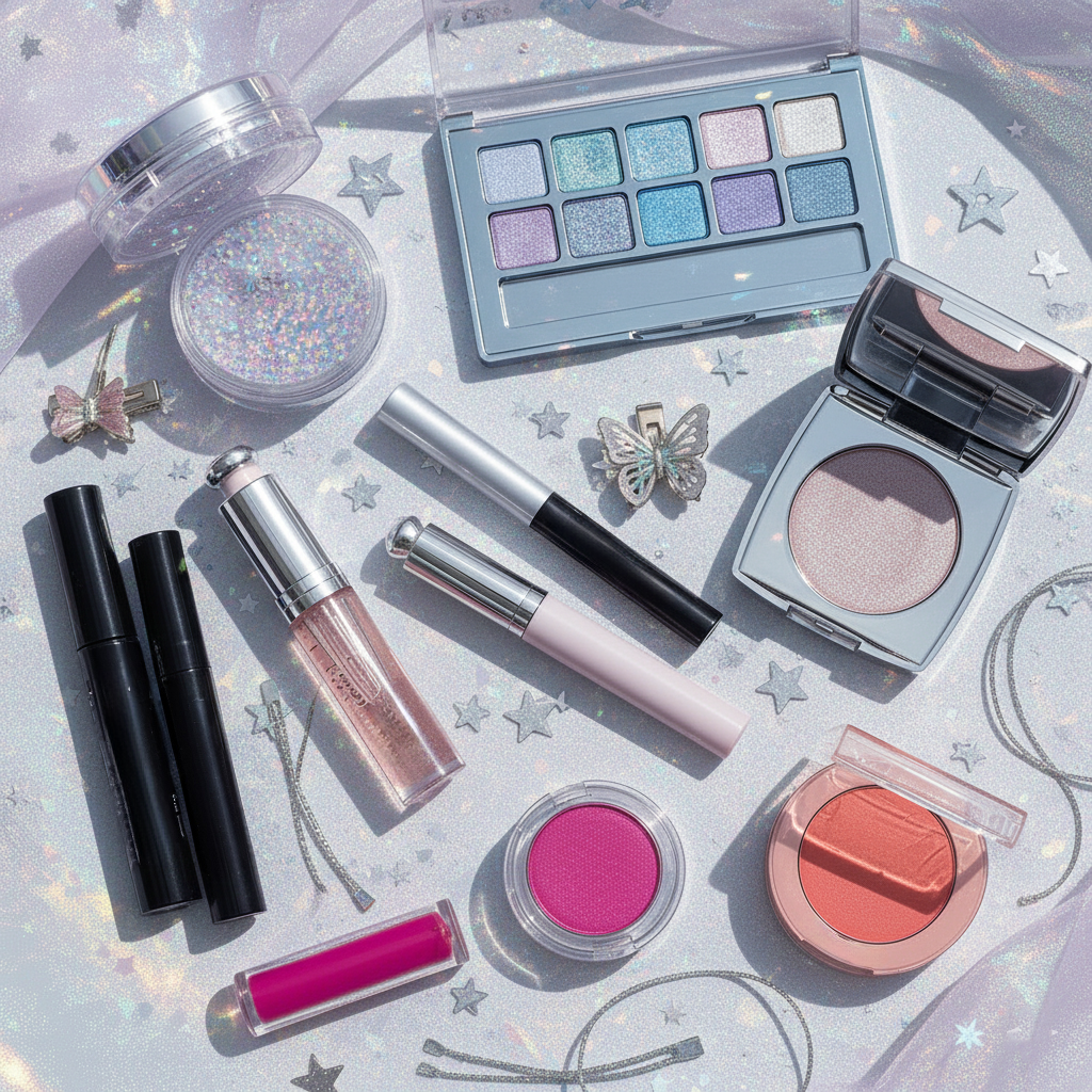 Y2K Makeup เทรนด์แฟชั่น แต่งหน้าแบบวิ้ง ๆ เงาฉ่ำวาว 4 items