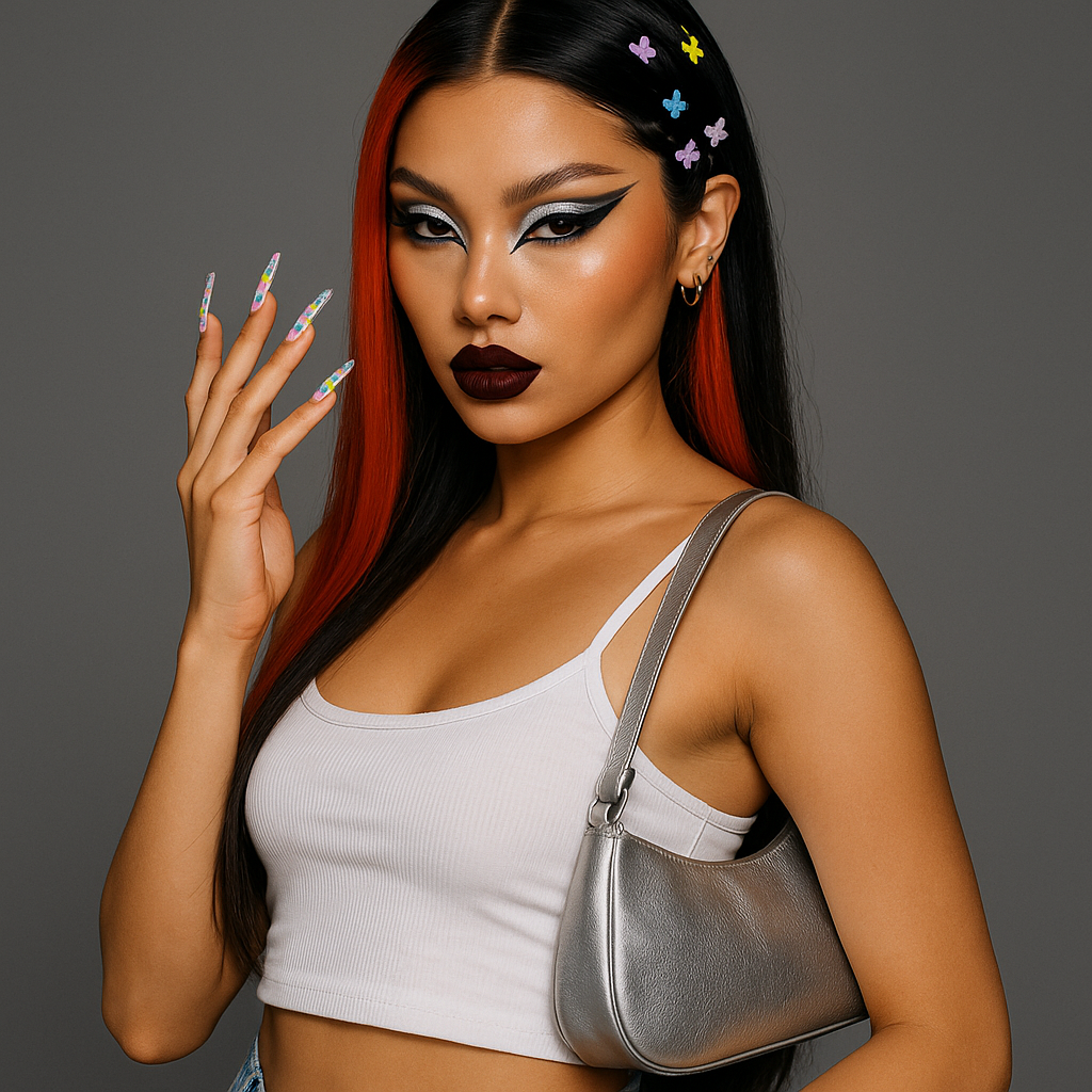 Y2K Makeup เทรนด์แฟชั่น แต่งหน้าแบบวิ้ง ๆ เงาฉ่ำวาว 6