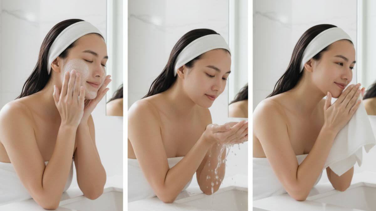 Cetaphil Gentle Skin Cleanser รีวิว วิธีใช้ จุดเด่น และส่วนผสมสำหรับผิวแพ้ง่าย 4 วิธีใช้ Cetaphil Gentle Skin Cleanser ล้างหน้าอย่างอ่อนโยน