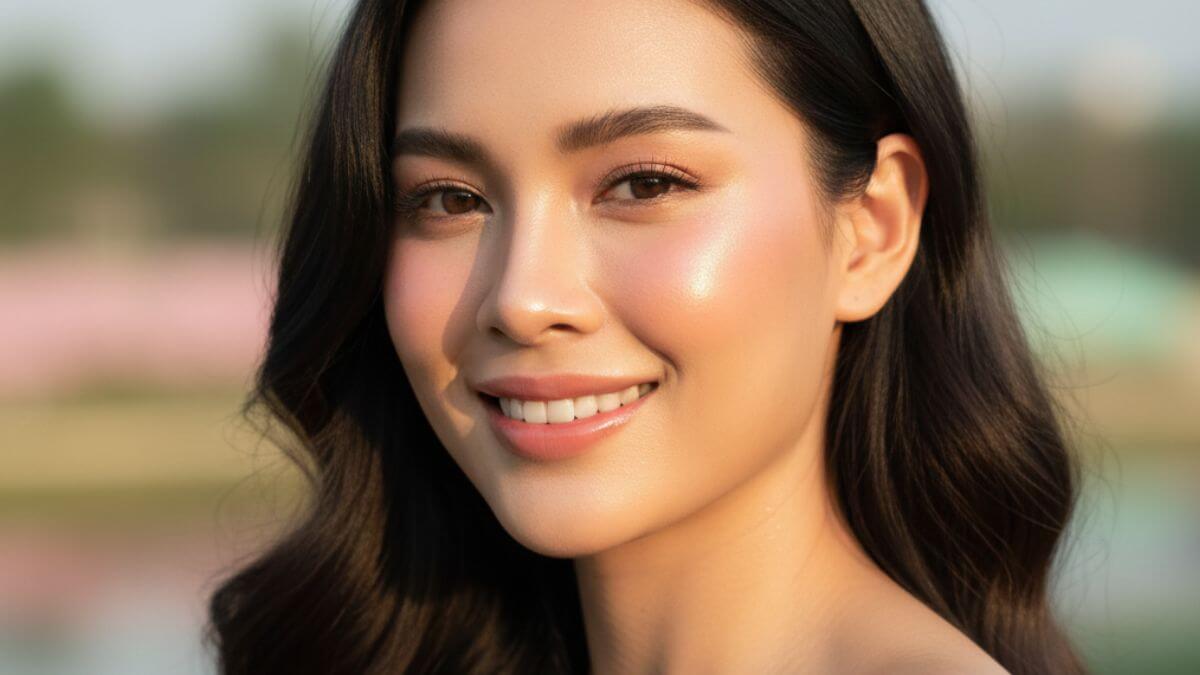 การแต่งหน้าแบบ Glass Skin เคล็ดลับเผยผิวโกลว์ฉ่ำวาวแบบสาวเกาหลี 6 ลุค Glass Skin ผิวฉ่ำใสแบบธรรมชาติสำหรับสาวไทย