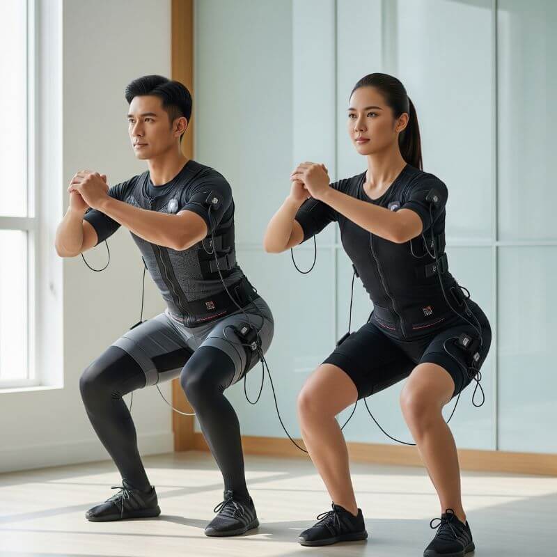 การกระตุ้นกล้ามเนื้อด้วยไฟฟ้า Electrical Muscle Stimulation หรือ EMS 3 กระตุ้นกล้ามเนื้อด้วยไฟฟ้า EMS ฟิตเนส
