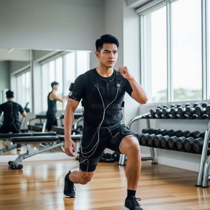 การกระตุ้นกล้ามเนื้อด้วยไฟฟ้า Electrical Muscle Stimulation หรือ EMS 6 ประโยชน์ EMS ฟื้นฟูกล้ามเนื้อและเพิ่มความแข็งแรง