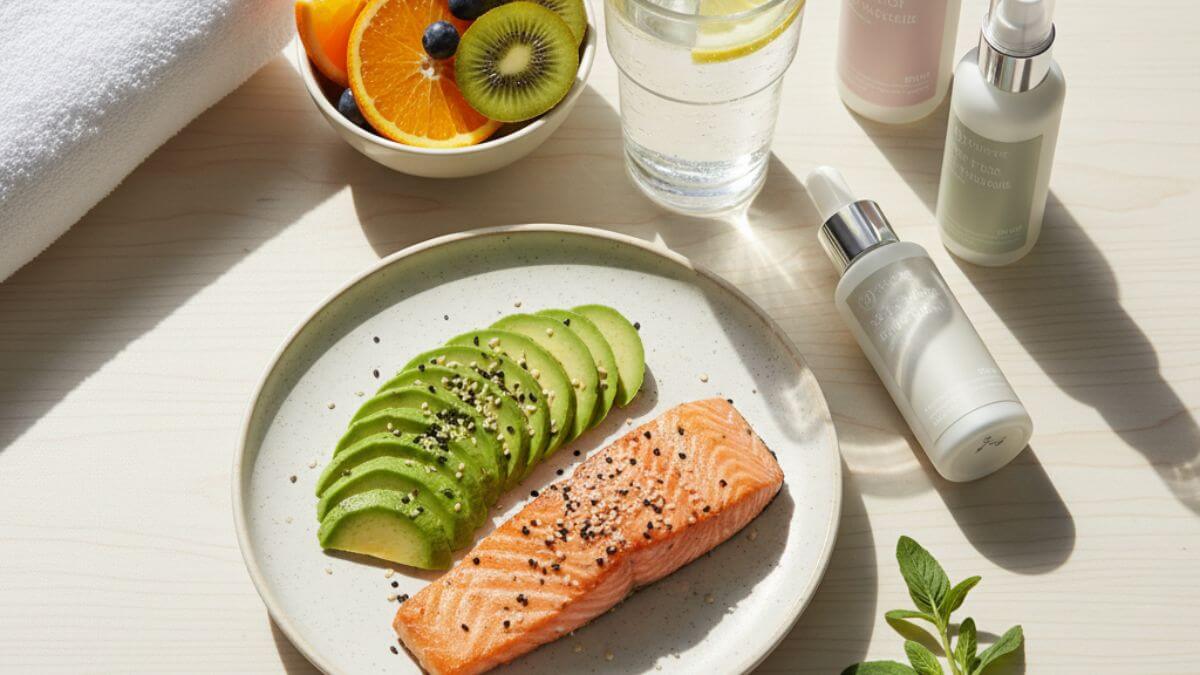 เทรนด์ผิวสวยแบบธรรมชาติ 2025 (Natural Glowing Skin) 6 พฤติกรรมดูแลผิวจากภายในให้ผิวโกลว์