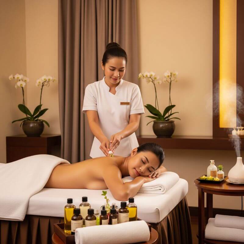 นวดอโรม่า (Aroma Massage) ดีอย่างไร? วิธีนวด ข้อควรรู้ และประโยชน์ 2025 6 ขั้นตอนการนวดอโรม่าในสปาแบบมาตรฐาน