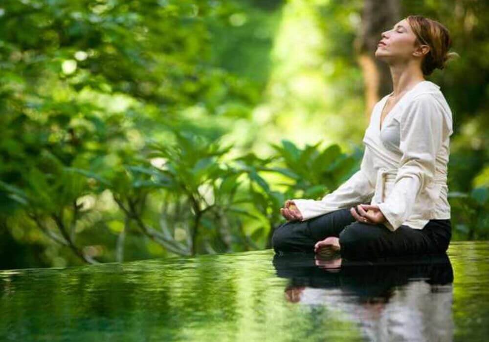 นั่งสมาธิในป่า อากาศบริสุทธิ์ ช่วยลดภาวะความเครียด 2 นั่งสมาธิในป่า