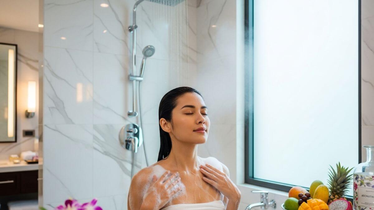 เจลอาบน้ำ หอมติดตัว 2025 | Shower Gel ยี่ห้อไหนดีสำหรับทุกสภาพผิว 2 เจลอาบน้ำหอมติดผิว ผู้หญิงไทยสดชื่น 2025