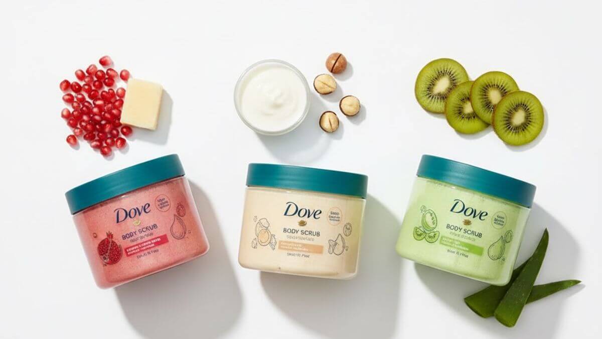 Dove Body Scrub ดีไหม? รีวิวทุกสูตร พร้อมวิธีใช้ให้ผิวเนียนใสสุขภาพดี 6 Dove Body Scrub สูตรยอดนิยมทั้งสามกลิ่นเพื่อทุกสภาพผิว