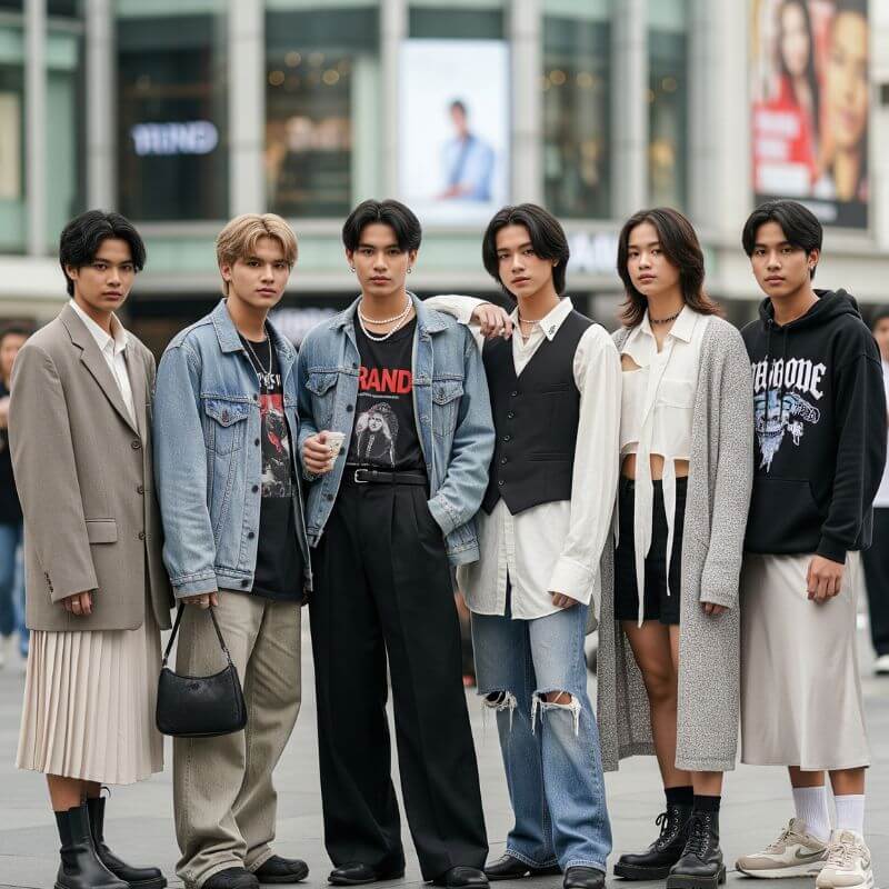 Fluid Fashion เทรนด์แฟชั่นที่ไม่ยึดติดเพศ 6 เทรนด์แฟชั่นไร้เพศในไทย