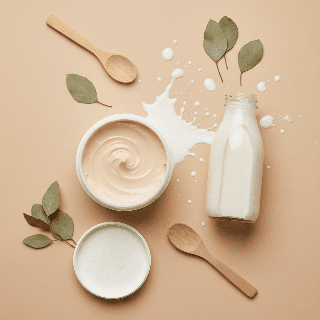 เคราตินนมแพะ (Goat Milk Keratin) ดีไหม? ฟื้นผมเสียให้นุ่มลื่น วิธีใช้ เปรียบเทียบ และข้อควรรู้ 3 goat milk keratin1 1