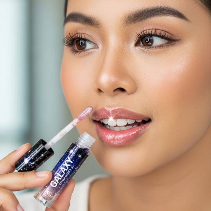 Lip Oil Galaxy รีวิว จุดเด่น เฉดสี และวิธีเลือกให้เหมาะกับคุณ 5 รีวิว Lip Oil Galaxy ริมฝีปากดูอิ่มฟูสุขภาพดี