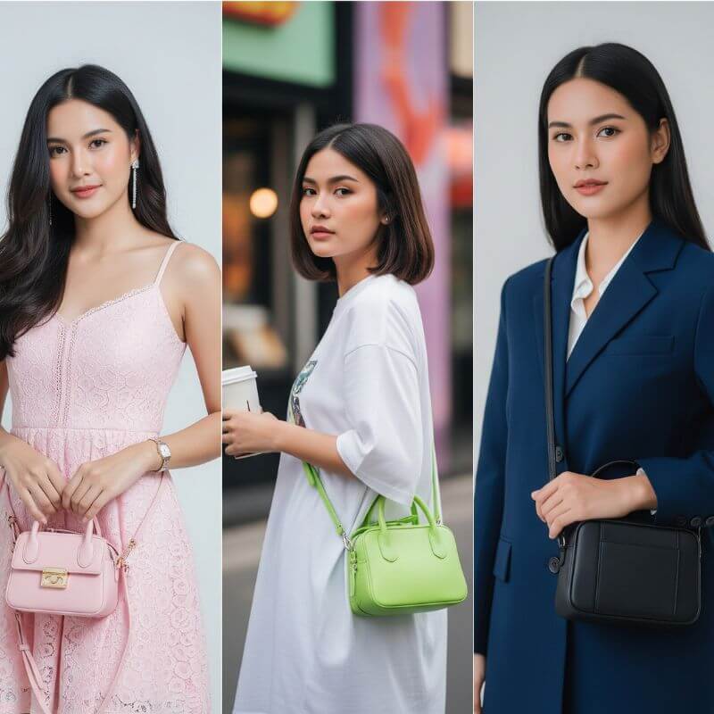 Mini Bag กระเป๋าที่มีขนาดเล็กกว่าปกติ 7 ไอเดียแมตช์ลุคกับ Mini Bag สำหรับลุคหวาน สตรีท และทำงาน