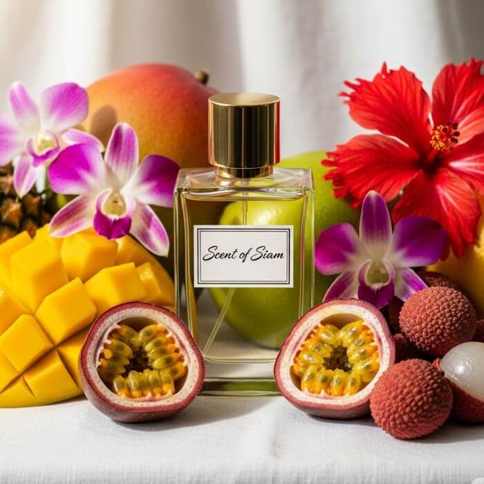 น้ำหอม Scent of Siam กลิ่นดอกไม้ผสมผลไม้สดชื่นติดทน