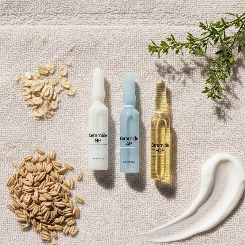 เซราไมด์ Ceramide ไขมันดีจากธรรมชาติ 4 เซราไมด์ชนิดต่าง ๆ เช่น NP, AP และ EOP สำหรับการดูแลผิว