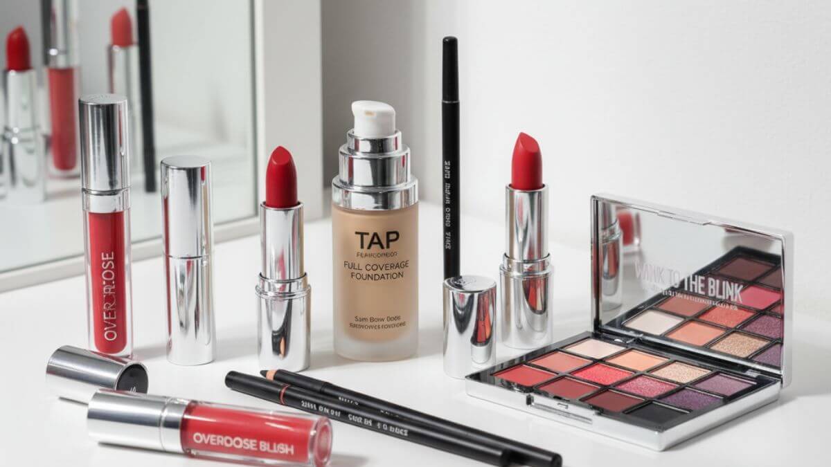 COSLUXE รีวิวแบรนด์เครื่องสำอางไทยคุณภาพดี ราคาน่ารัก พิกเมนต์แน่น ติดทน 5 ไอเท็มยอดนิยมจาก COSLUXE ดินสอเขียนคิ้ว รองพื้น กลิตเตอร์ และลิปบลัช