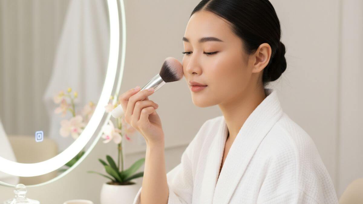 แป้ง Translucent คืออะไร วิธีใช้ให้ผิวแมตต์ไม่มันทั้งวัน 2 แป้งโปร่งแสงล็อกเมคอัพคุมมันตลอดวัน