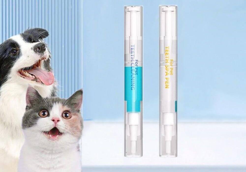 ปากกาสปาฟันสุนัข Dog Dental Spa Pen หรือ Dog Teeth Cleaning Pen 2 ปากกาสปาฟันสุนัข