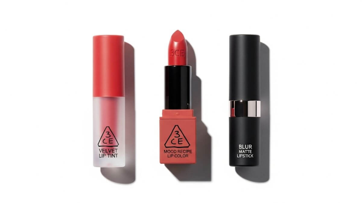 ลิป 3CE Velvet รีวิว – จุดเด่น สีแนะนำ ราคา และรีวิวจากผู้ใช้จริง 7 เปรียบเทียบลิป 3CE Velvet กับรุ่นอื่น