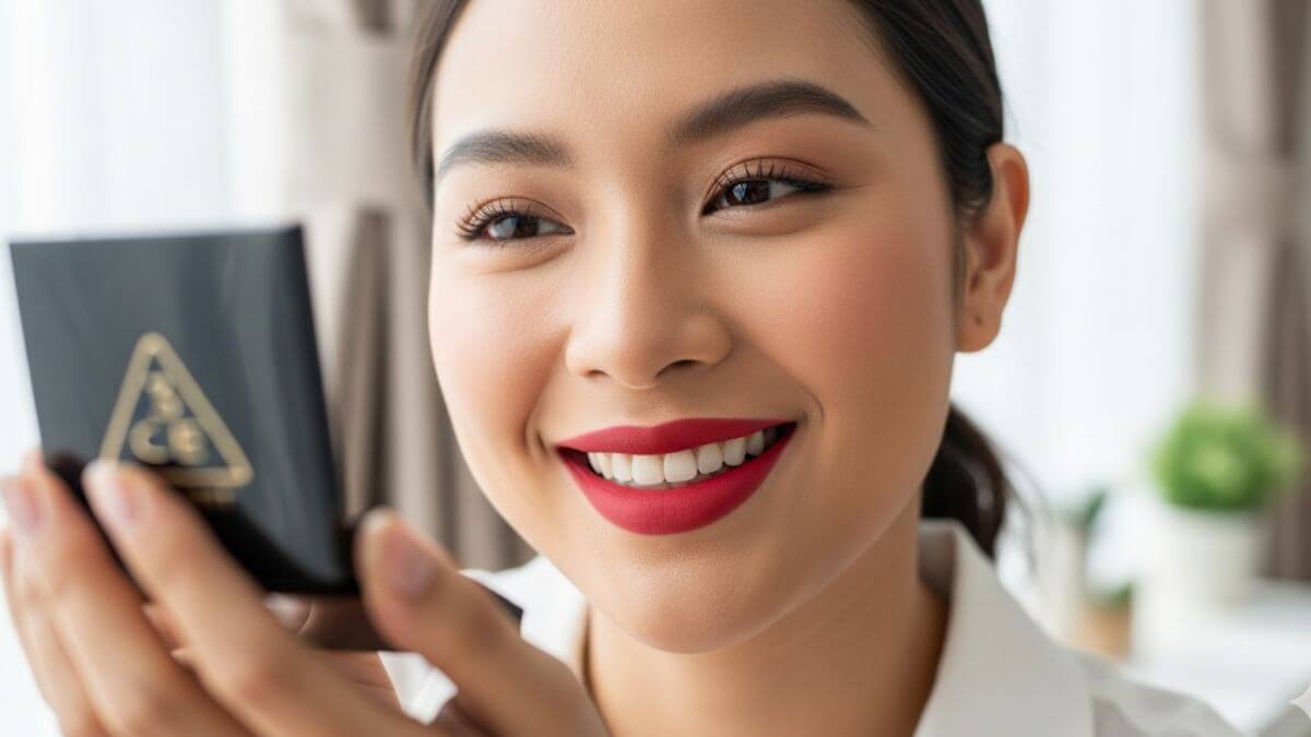 ลิป 3CE Velvet รีวิว – จุดเด่น สีแนะนำ ราคา และรีวิวจากผู้ใช้จริง 9 รีวิวลิป 3CE Velvet จากผู้ใช้จริง