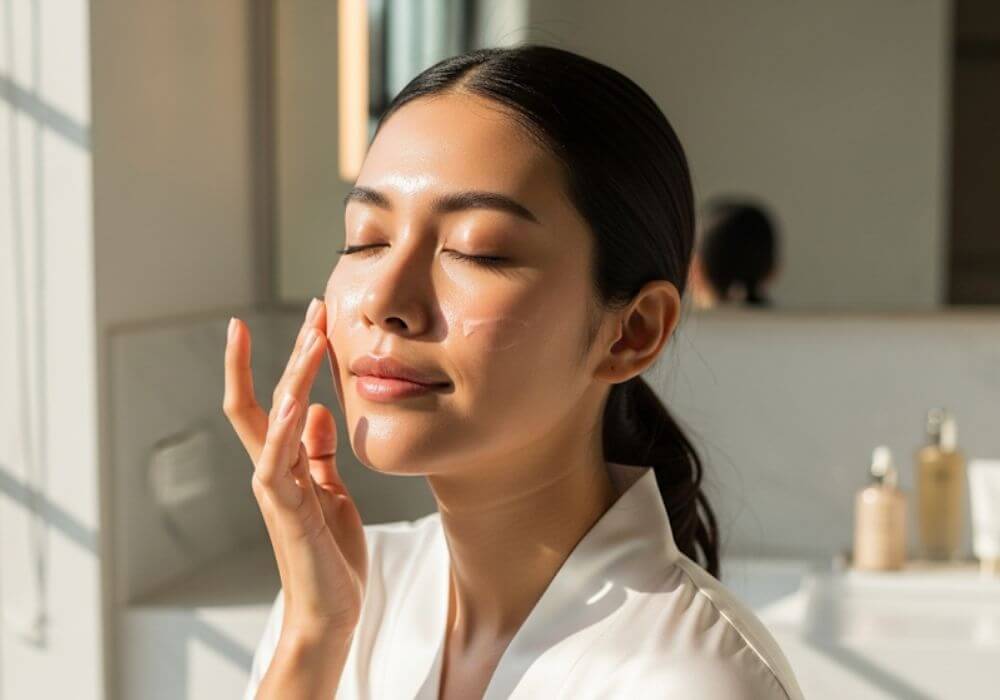 เซรั่มให้ความชุ่มชื้นสำหรับผิวหน้า เพิ่มความสดใสสุขภาพดี