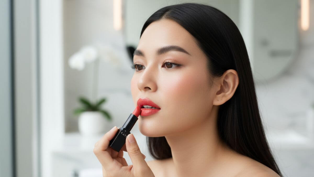 รีวิว Kate Lip Monster ครบทุกสี พร้อม Swatch และเปรียบเทียบแบรนด์อื่น 3 ผู้หญิงไทยทา Kate Lip Monster ลิปติดทนยอดนิยม