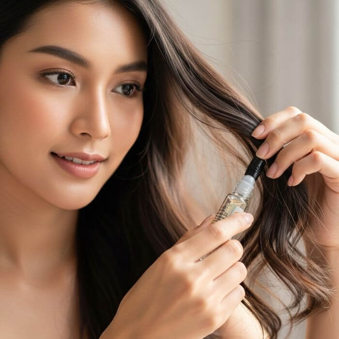 ทรีทเม้นท์โรลออน จุดเด่น คุณสมบัติ ประเภท วิธีใช้ และแนะนำผลิตภัณฑ์ 3 วิธีใช้ทรีทเม้นท์โรลออนกับเส้นผม