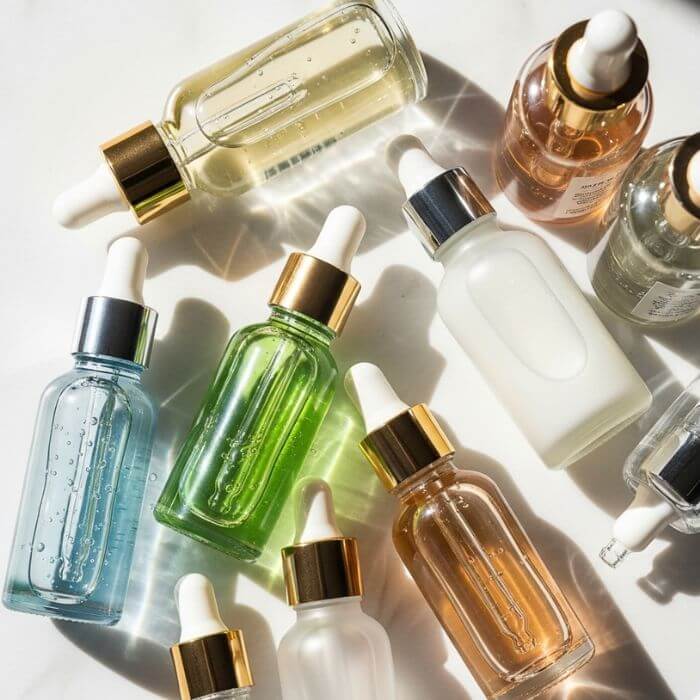 ประเภทของเซรั่มให้ความชุ่มชื้นหลายสูตรสำหรับผิว