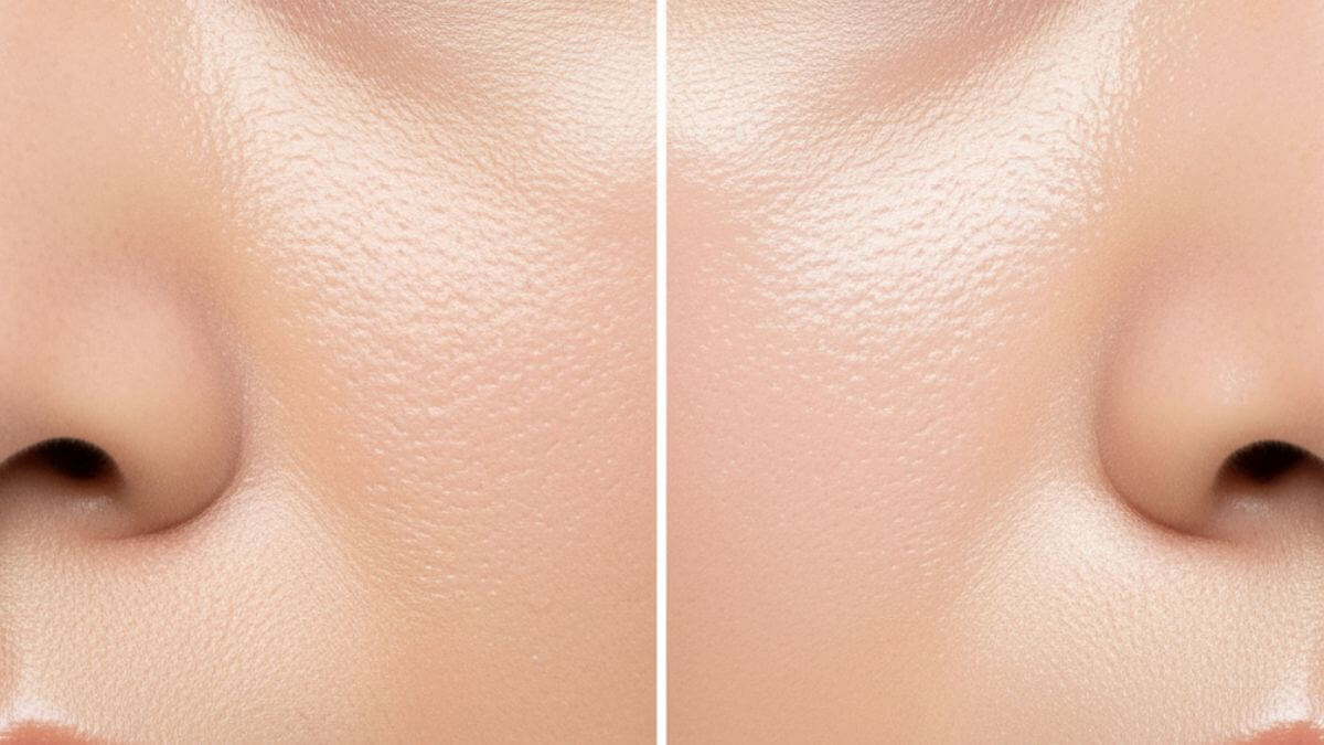 เซรั่มให้ความชุ่มชื้น (Hydrating Serum) เติมน้ำให้ผิวอิ่มฟู สุขภาพดีอย่างล้ำลึก 3 เปรียบเทียบผิวขาดน้ำกับผิวชุ่มชื้นจากเซรั่ม