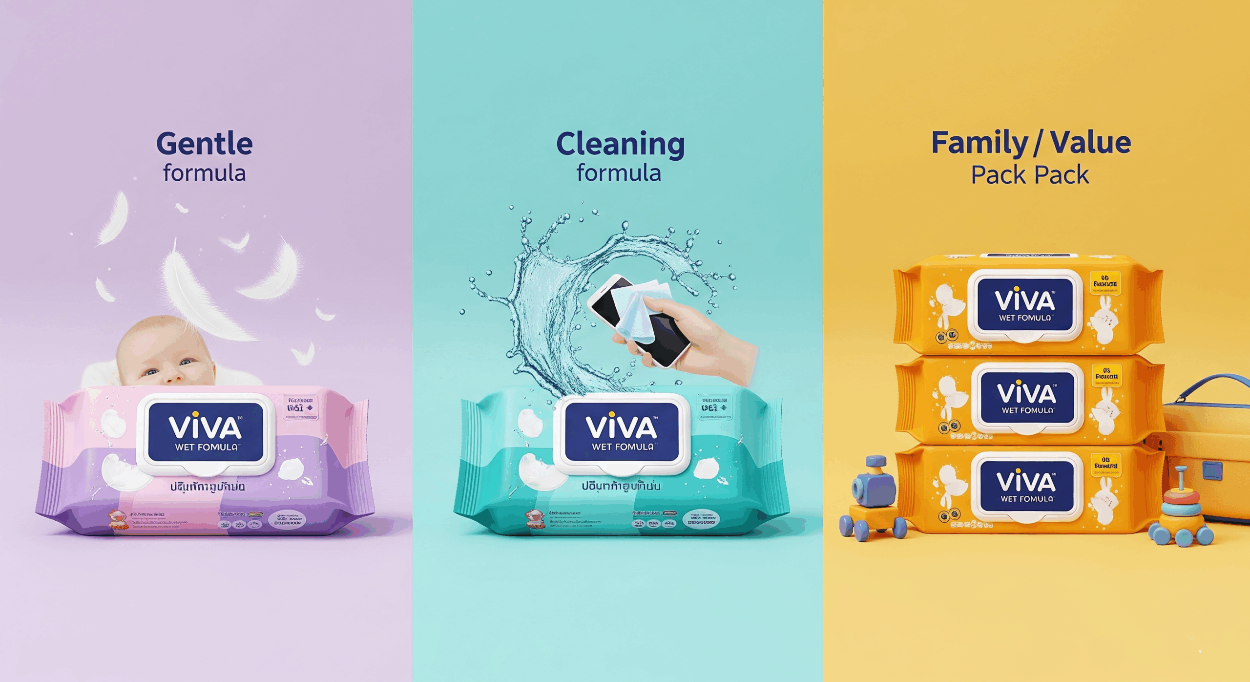 รีวิวทิชชู่เปียก Viva ใช้ดีไหม? เปรียบเทียบสูตร + วิธีเลือก 2025 4 3. เปรียบเทียบสูตรทิชชู่เปียก Viva edited scaled