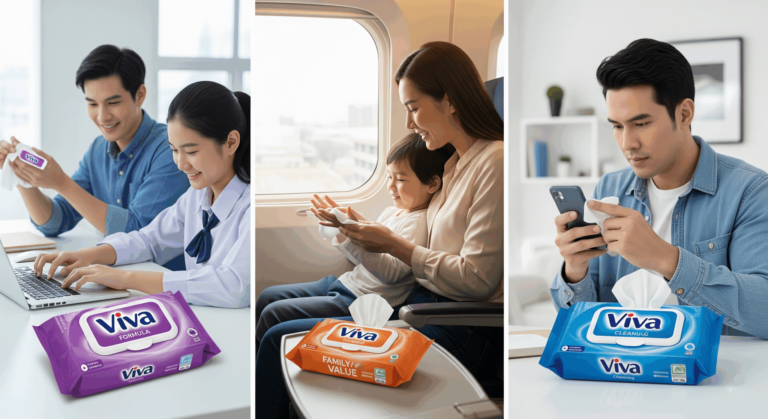 รีวิวทิชชู่เปียก Viva ใช้ดีไหม? เปรียบเทียบสูตร + วิธีเลือก 2025 7 6. ทิชชู่เปียก Viva เหมาะกับใครบ้าง edited scaled