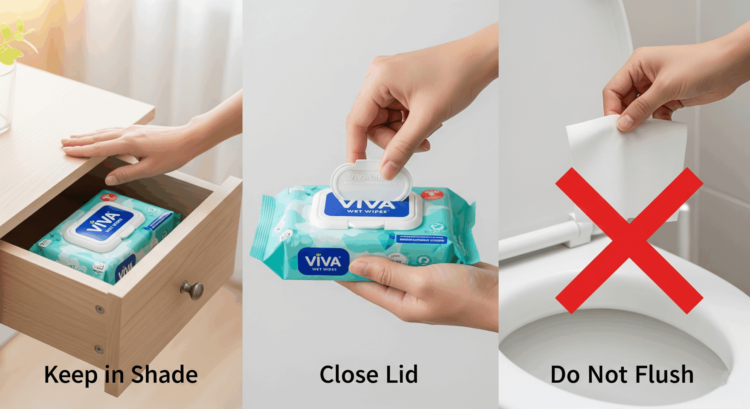 รีวิวทิชชู่เปียก Viva ใช้ดีไหม? เปรียบเทียบสูตร + วิธีเลือก 2025 8 7. เก็บรักษา Viva อย่างไรไม่ให้แห้งedited scaled