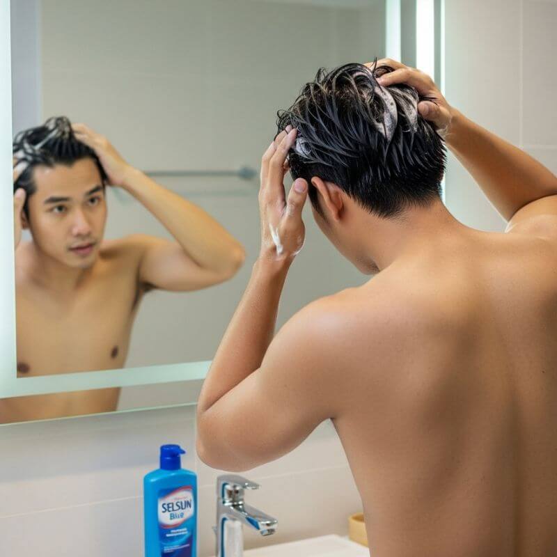 วิธีใช้ Selsun Blue ให้ได้ผล