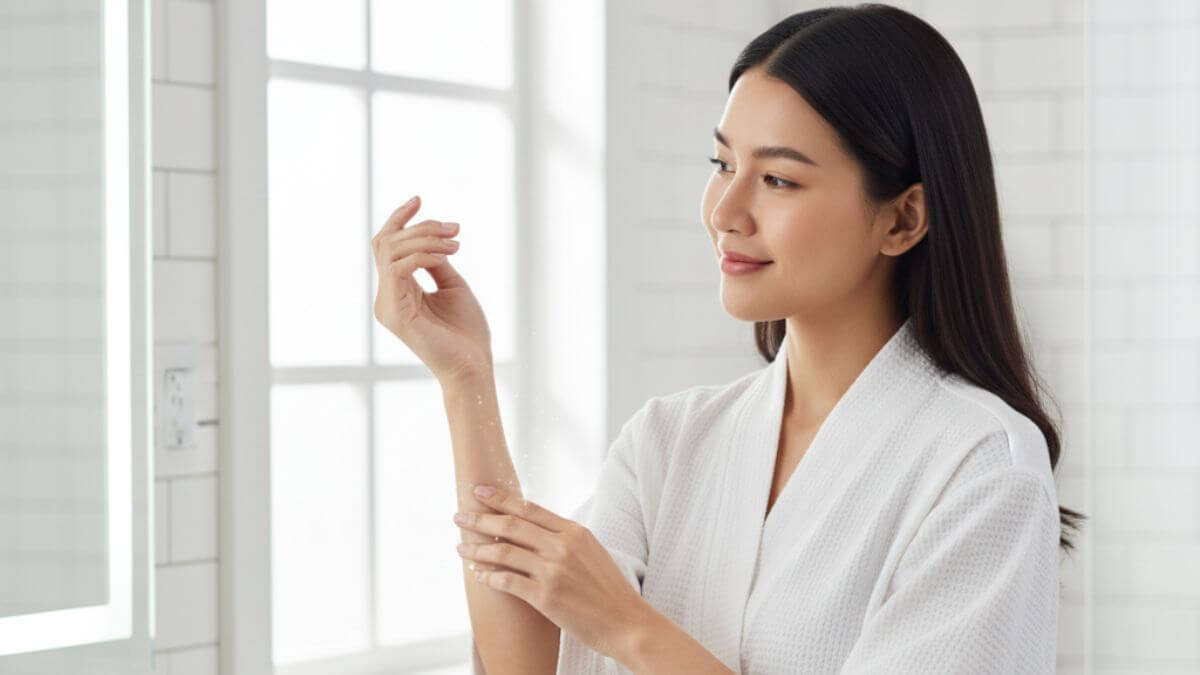 รีวิวสบู่กลูต้าเร่งขาว หลังใช้ผิวดูใสขึ้น