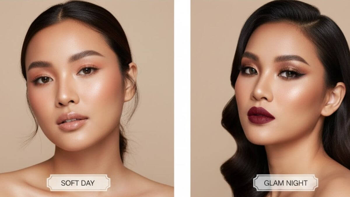 วิธีเลือกอายแชโดว์ให้เข้ากับโทนสีผิวและลิปสติก 5 ไอเดียลุคแต่งหน้า 4 แบบจับคู่สีตาและลิปอย่างสมดุล